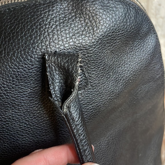 London Fog Collection Black Faux Leather Purse - Picture 5 of 10